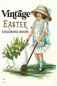 Vintage Easter coloring book