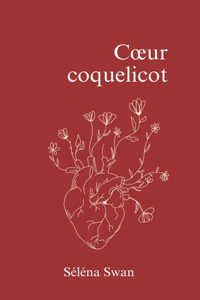 Coeur coquelicot