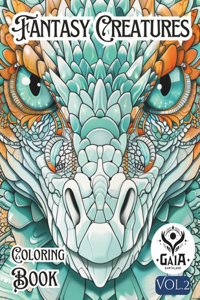 Fantasy Creatures Coloring Book