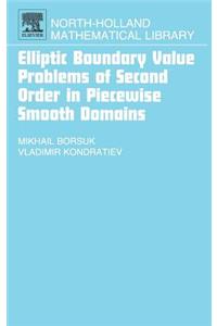 Elliptic Boundary Value Problems of Second Order in Piecewise Smooth Domains