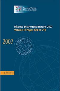 Dispute Settlement Reports 2007: Volume 2, Pages 423-718