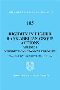 Rigidity in Higher Rank Abelian Group Actions: Volume 1, Introduction and Cocycle Problem