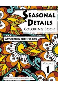 Seasonal Details Coloring Book