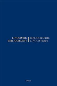Linguistic Bibliography for the Year 1987 / Bibliographie Linguistique de l'année 1987
