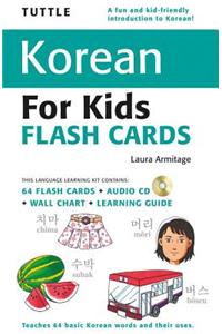 Tuttle Korean for Kids Flash Cards
