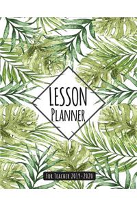 Lesson Planner For Teacher 2019-2020