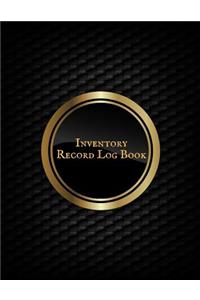 Inventory Record Log Book