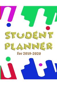 Student Planner for 2019-2020