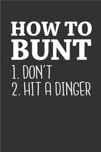 How to Bunt