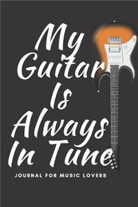 My Guitar is Always in Tune