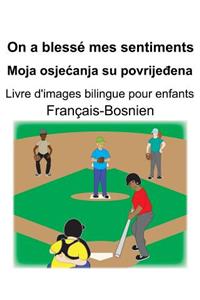 Français-Bosnien On a blessé mes sentiments/Moja osjecanja su povrijeđena Livre d'images bilingue pour enfants