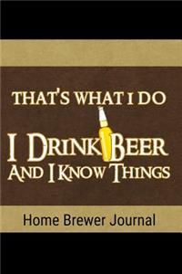 Home Brewer Journal