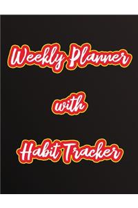 Weekly Planner with Habit Tracker