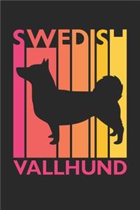 Swedish Vallhund Journal - Vintage Swedish Vallhund Notebook - Gift for Swedish Vallhund Lovers