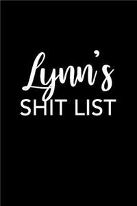 Lynn's Shit List