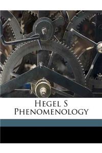 Hegel S Phenomenology