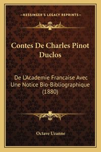 Contes De Charles Pinot Duclos