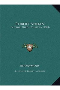 Robert Annan
