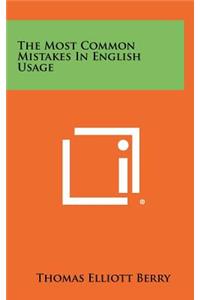 Most Common Mistakes In English Usage