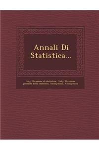 Annali Di Statistica...