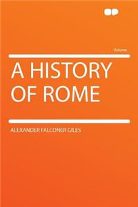 A History of Rome