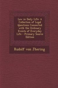 Law in Daily Life