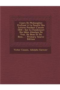 Cours de Philosophie