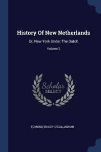 History Of New Netherlands