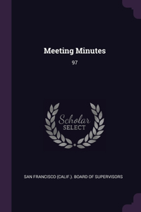 Meeting Minutes