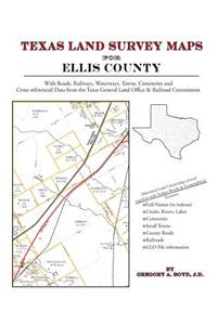 Texas Land Survey Maps for Ellis County