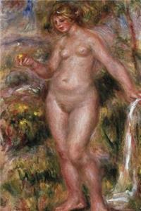 150 page lined journal Bather, 1917-18 Pierre Auguste Renoir
