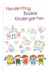 Handwriting Books Kindergarten