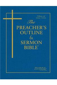 Preacher's Outline and Sermon Bible-KJV-Galatians-Colossians