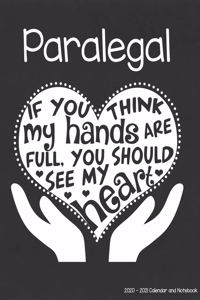 Paralegal 2020-2021 Calendar and Notebook
