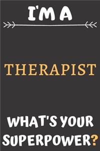 I'm A Therapist