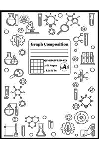 Science Graph Paper Composition Notebook