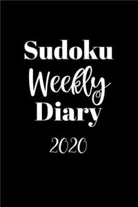 Sudoku Weekly Diary 2020
