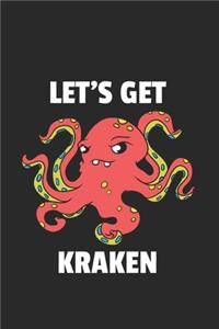 Octopus Krake Tintenfisch Notizbuch