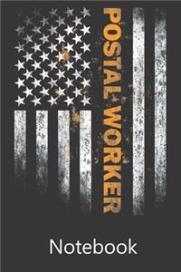 Postal Worker America Flag