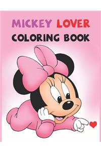 Mickey Lover Coloring Book