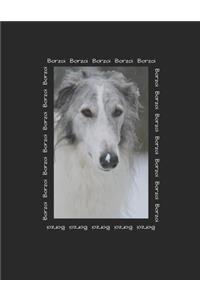 Borzoi - Russian Wolfhound notebook