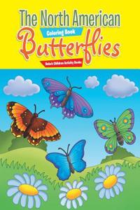 North American Butterflies Coloring Book