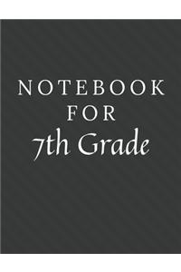 Notebook For 7th Grade