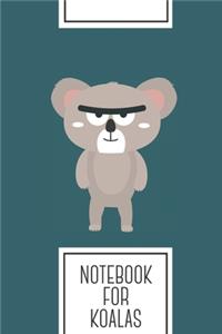 Notebook for koalas