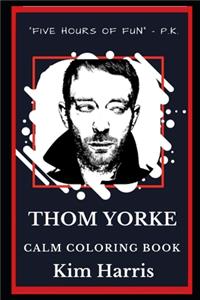 Thom Yorke Calm Coloring Book