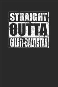 Straight Outta Gilgit-Baltistan 120 Page Notebook Lined Journal for Pakistan Pride