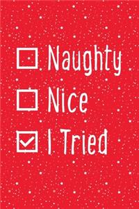 Naughty Nice I Tried