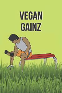 Vegan Gainz Notebook
