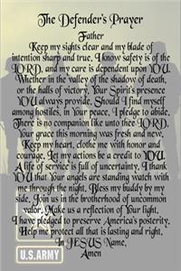 The Defender's Prayer ACTS Prayer Journal