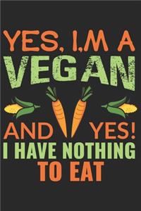 Yes, i'm a vegan and yes! i have nothing to eat